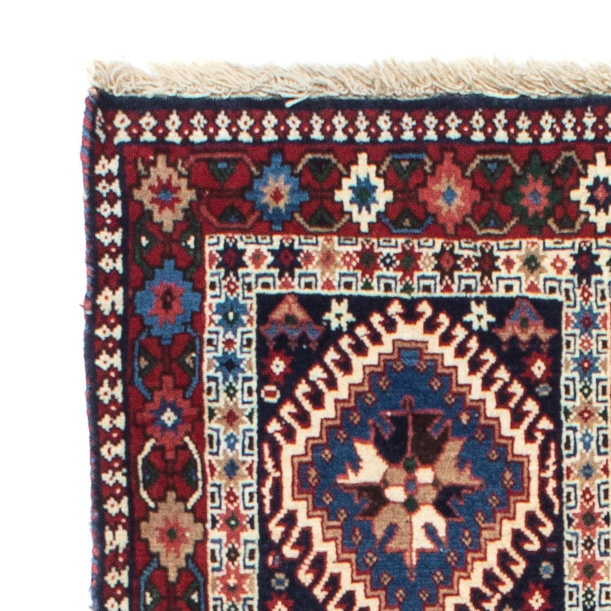 Løber Persisk tæppe - Nomadisk - 190 x 80 cm - mørkeblå