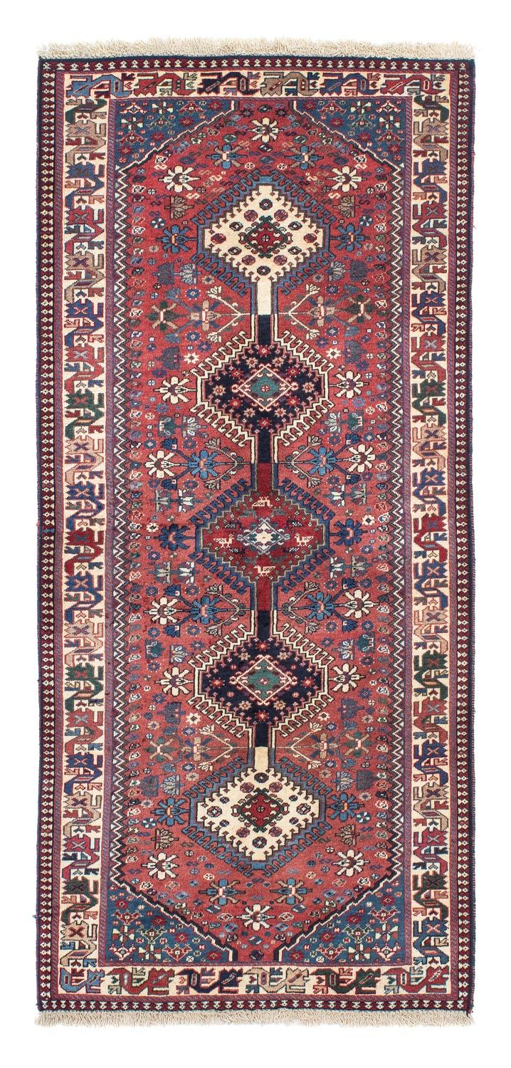 Løber Persisk tæppe - Nomadisk - 193 x 82 cm - rød