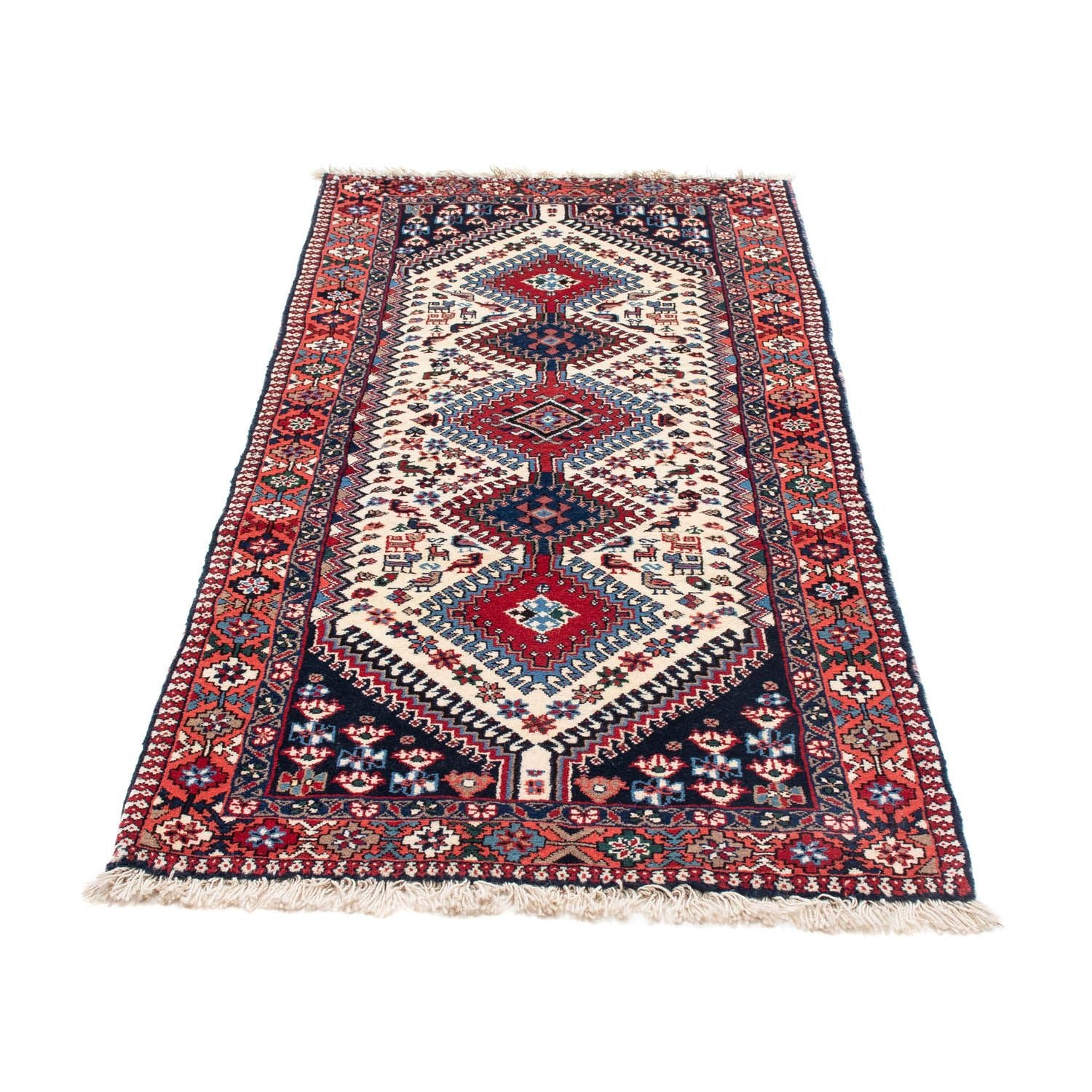Løber Persisk tæppe - Nomadisk - 196 x 82 cm - beige