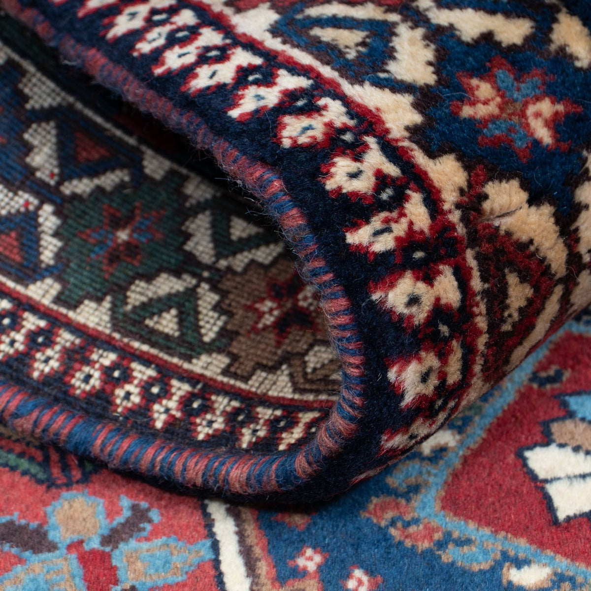 Løber Persisk tæppe - Nomadisk - 190 x 83 cm - mørkeblå