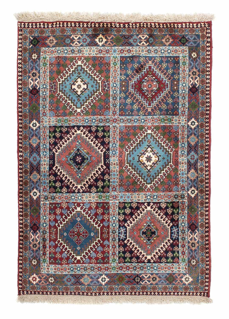 Persisk tæppe - Nomadisk - 142 x 99 cm - lysrød