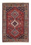 Persisk tæppe - Nomadisk - 151 x 103 cm - mørkerød