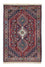 Persisk tæppe - Nomadisk - 145 x 97 cm - mørkerød