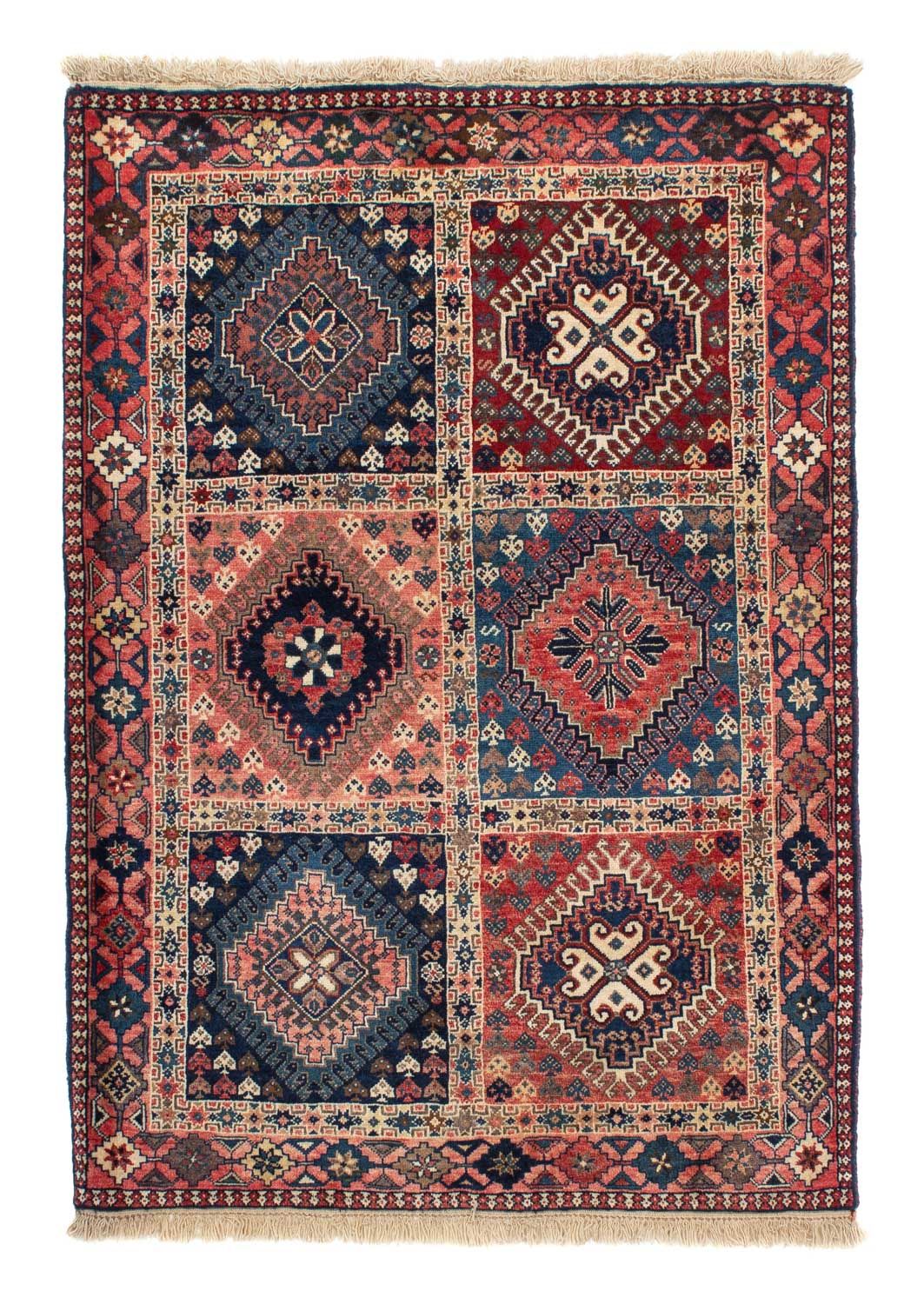 Persisk tæppe - Nomadisk - 152 x 107 cm - lysrød