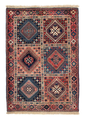 Persisk tæppe - Nomadisk - 152 x 107 cm - lysrød