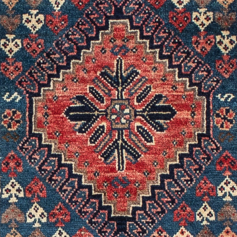 Persisk tæppe - Nomadisk - 152 x 107 cm - lysrød