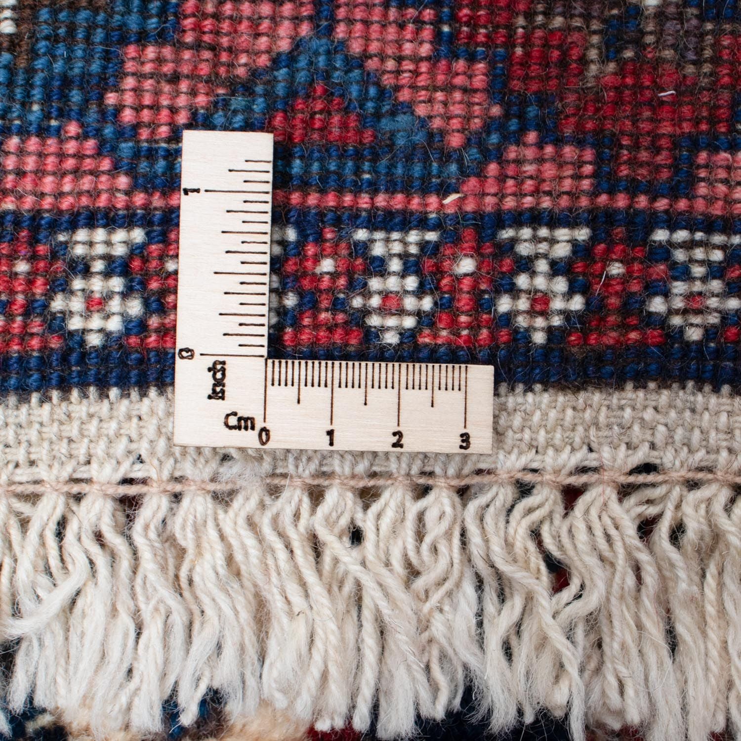 Persisk tæppe - Nomadisk - 152 x 107 cm - lysrød