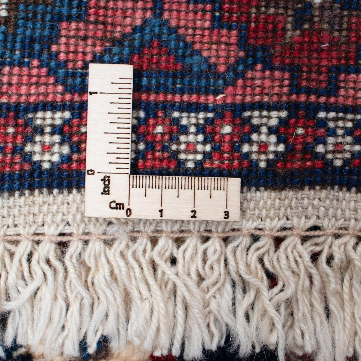 Persisk tæppe - Nomadisk - 152 x 107 cm - lysrød