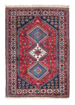 Persisk tæppe - Nomadisk - 143 x 102 cm - rød