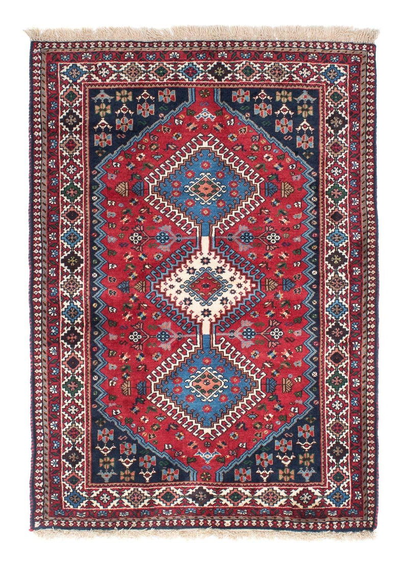 Persisk tæppe - Nomadisk - 143 x 102 cm - rød
