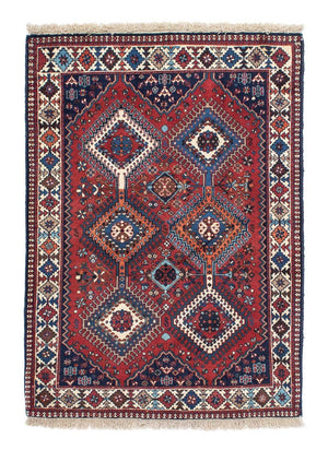 Persisk tæppe - Nomadisk - 147 x 102 cm - rød