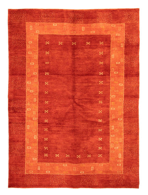 Gabbeh-tæppe - Persisk - 231 x 170 cm - rød