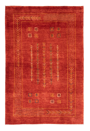 Gabbeh-tæppe - Persisk - 180 x 124 cm - rød