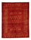 Gabbeh-tæppe - Persisk - 195 x 156 cm - rød