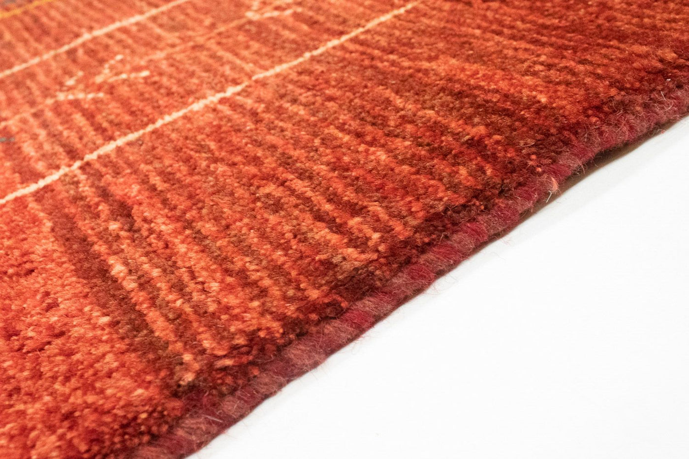 Persisk Gabbeh Tæppe 191x148cm - Perserteppich Wollteppich