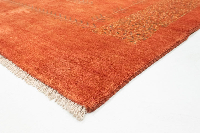 Gabbeh-tæppe - Persisk - 198 x 151 cm - rust
