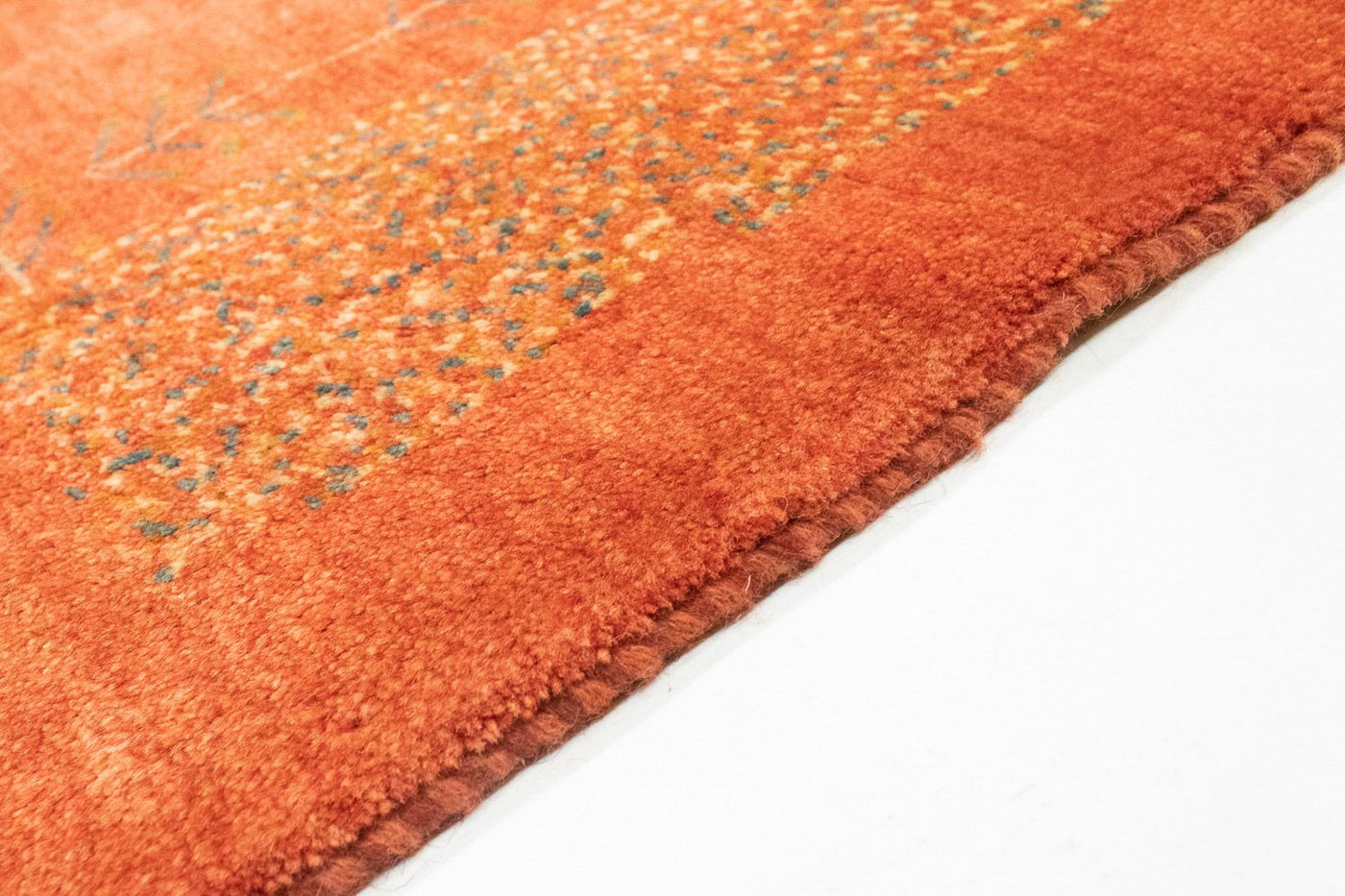 Persisk Gabbeh Tæppe 198x151cm - Perserteppich Wollteppich