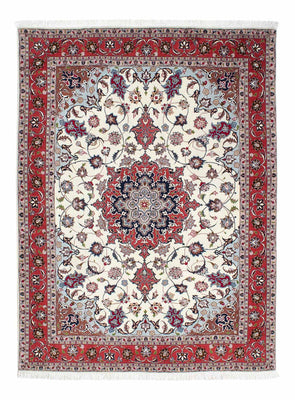 Persisk tæppe - Tabriz - Royal - 201 x 153 cm - beige