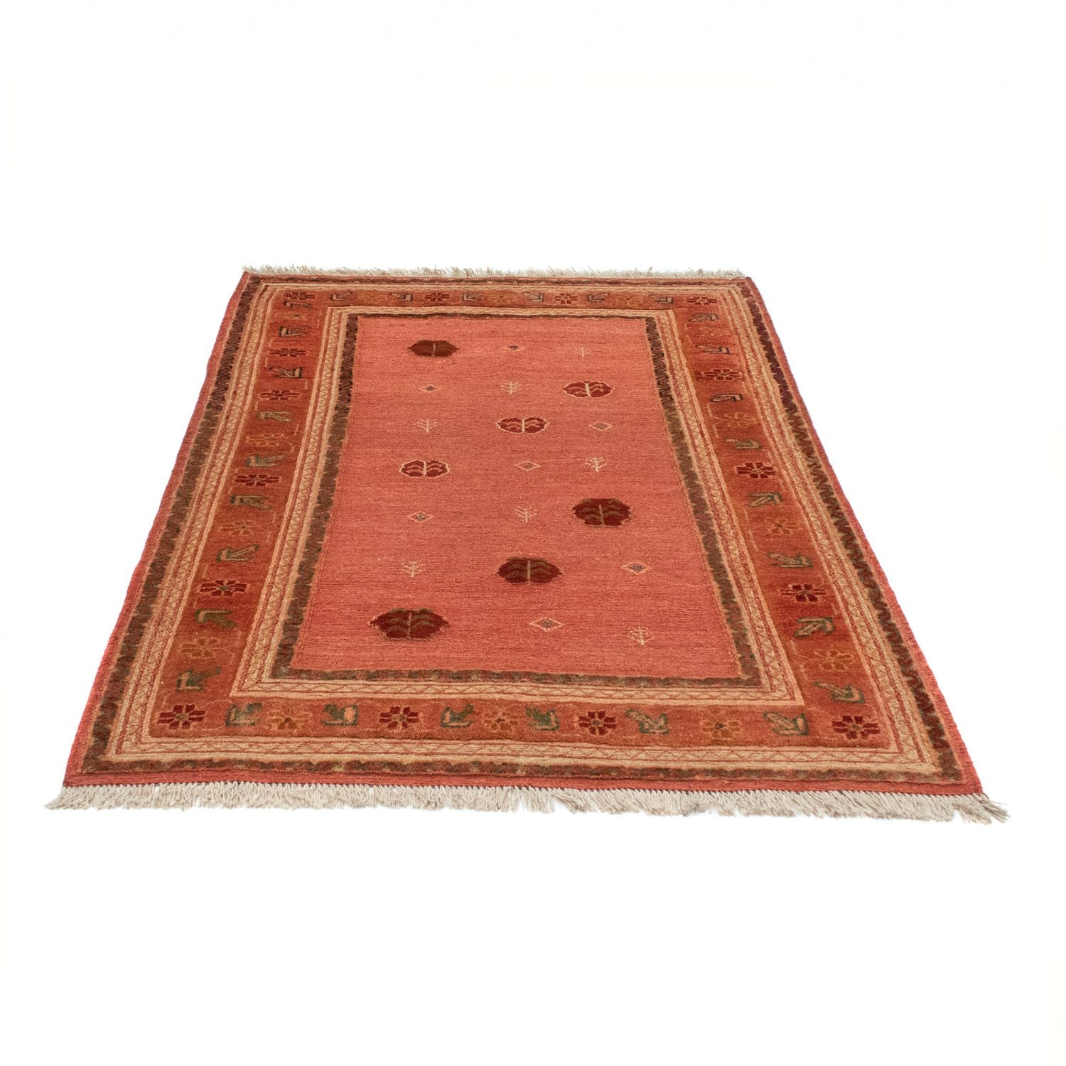 Gabbeh-tæppe - Persisk - 176 x 115 cm - orange