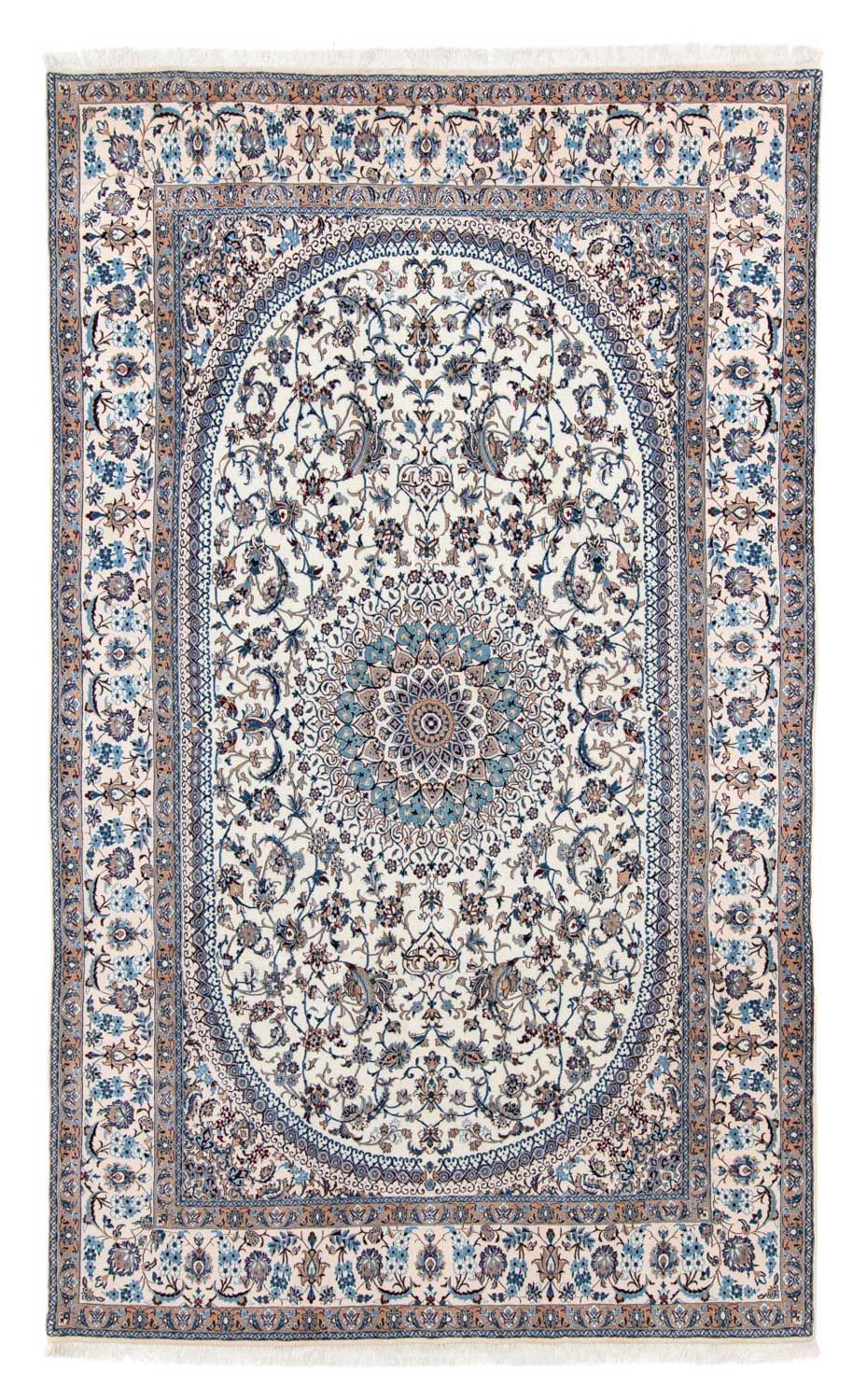 Persisk tæppe - Nain - Royal - 307 x 200 cm - beige