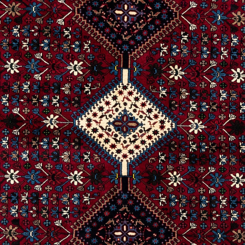 Persisk tæppe - Nomadisk - 296 x 200 cm - mørkerød