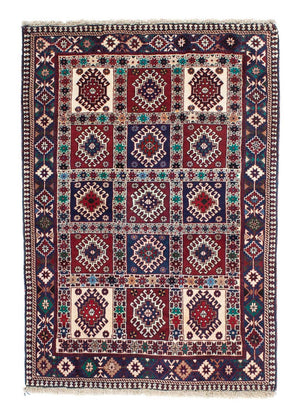Persisk tæppe - Nomadisk - 151 x 103 cm - blå