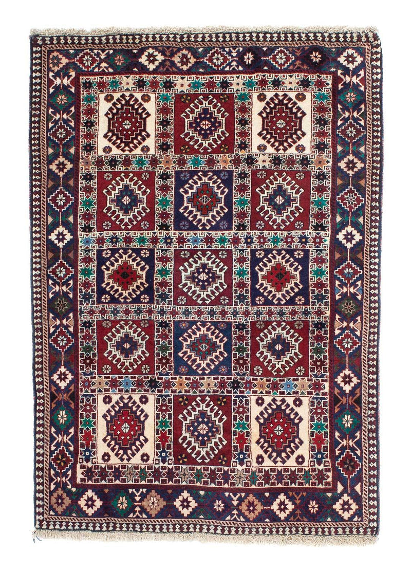 Persisk tæppe - Nomadisk - 151 x 103 cm - blå