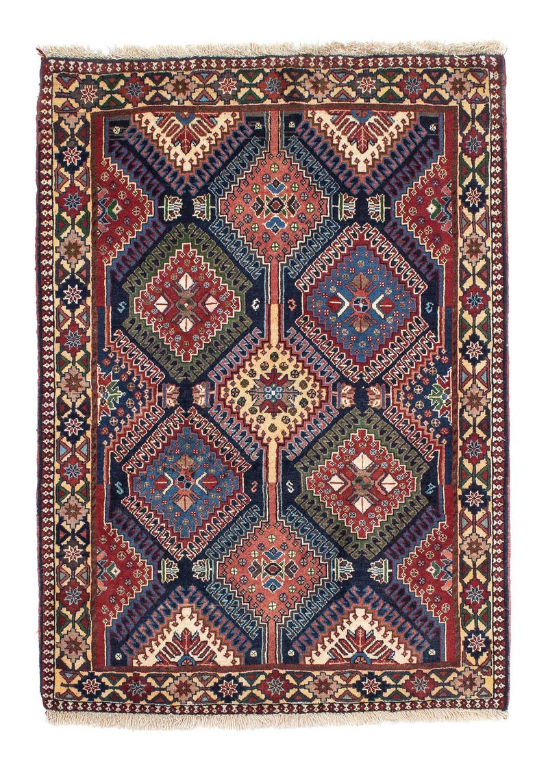 Persisk tæppe - Nomadisk - 144 x 103 cm - blå