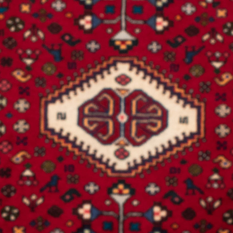 Persisk tæppe - Nomadisk - 114 x 77 cm - mørkerød