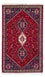 Persisk tæppe - Nomadisk - 130 x 75 cm - mørkerød