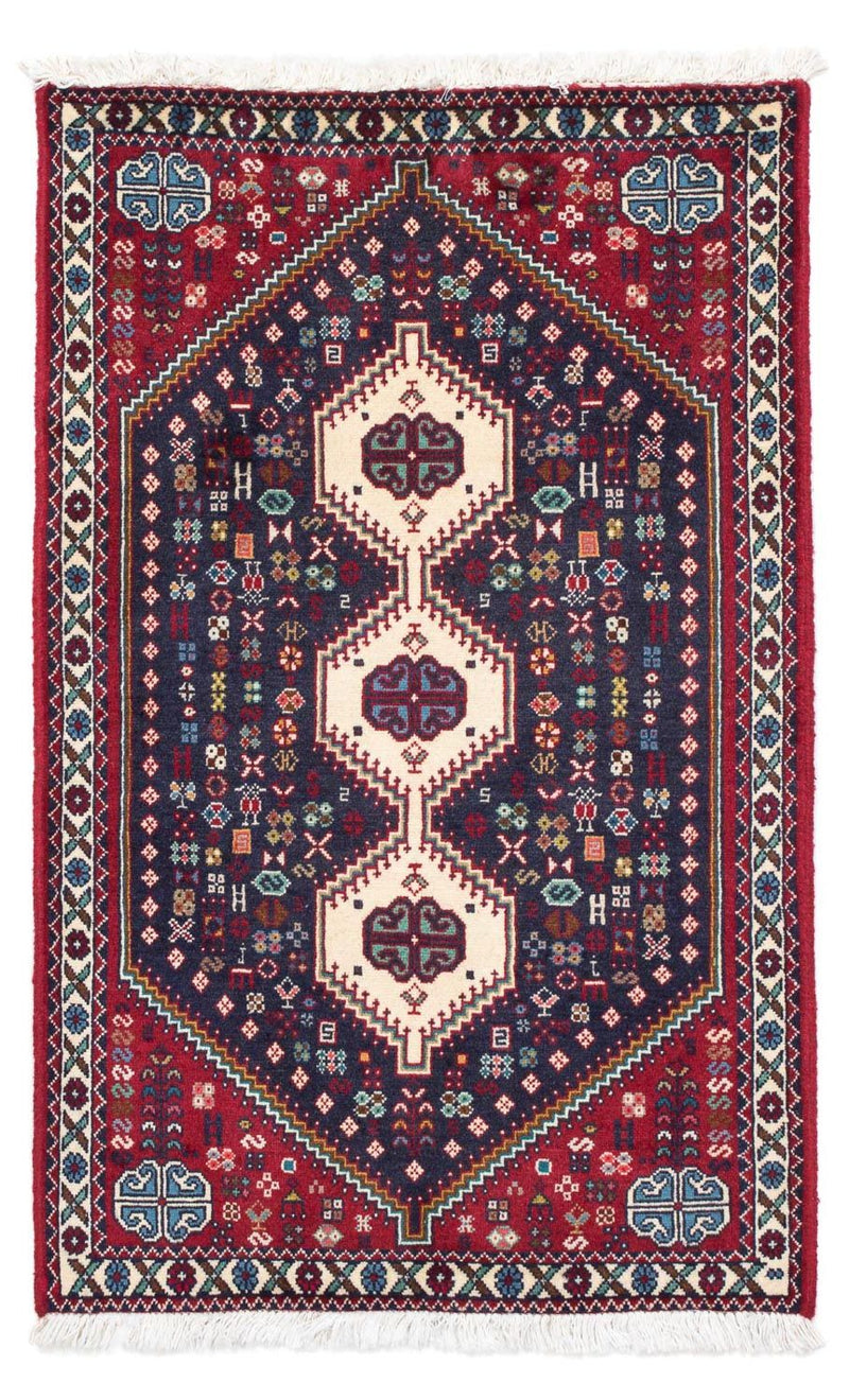 Persisk tæppe - Nomadisk - 120 x 74 cm - mørkeblå