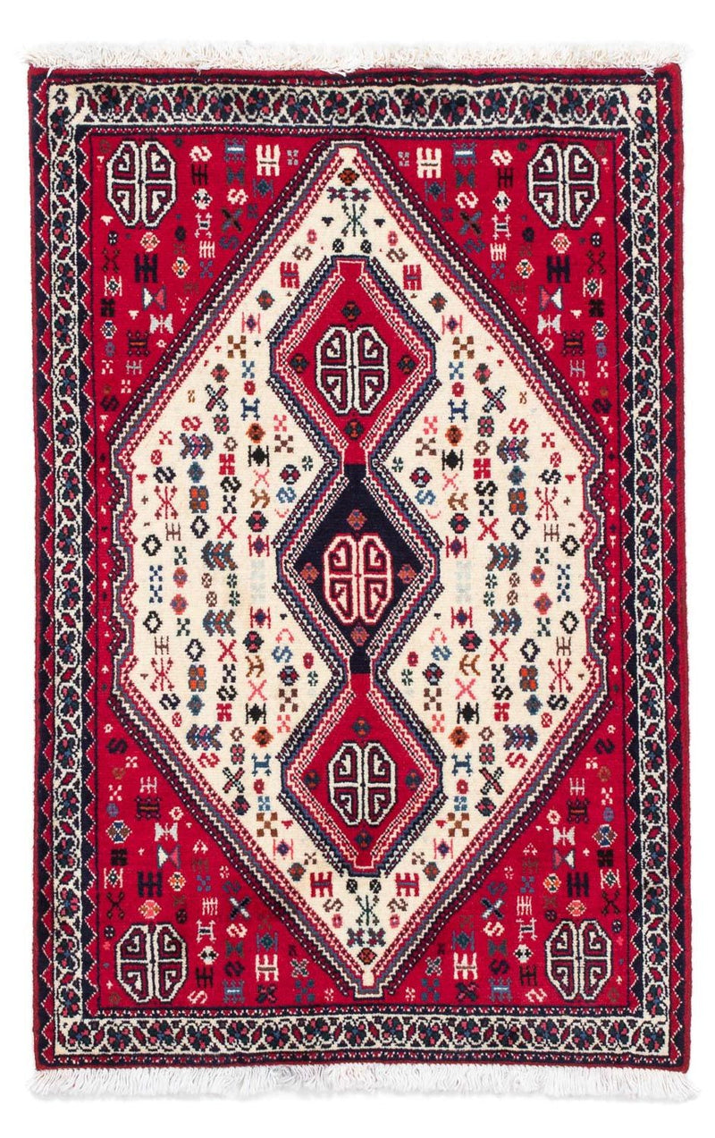 Persisk tæppe - Nomadisk - 118 x 74 cm - rød