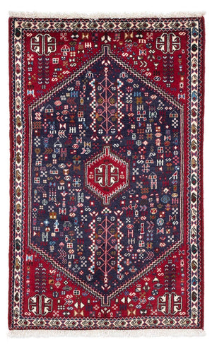 Persisk tæppe - Nomadisk - 129 x 78 cm - mørkeblå