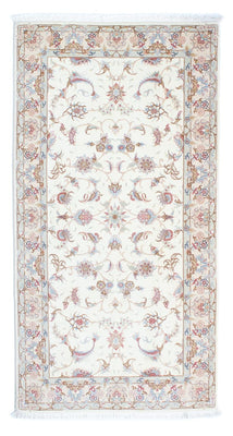 Løber Persisk tæppe - Tabriz - Royal - 198 x 100 cm - beige