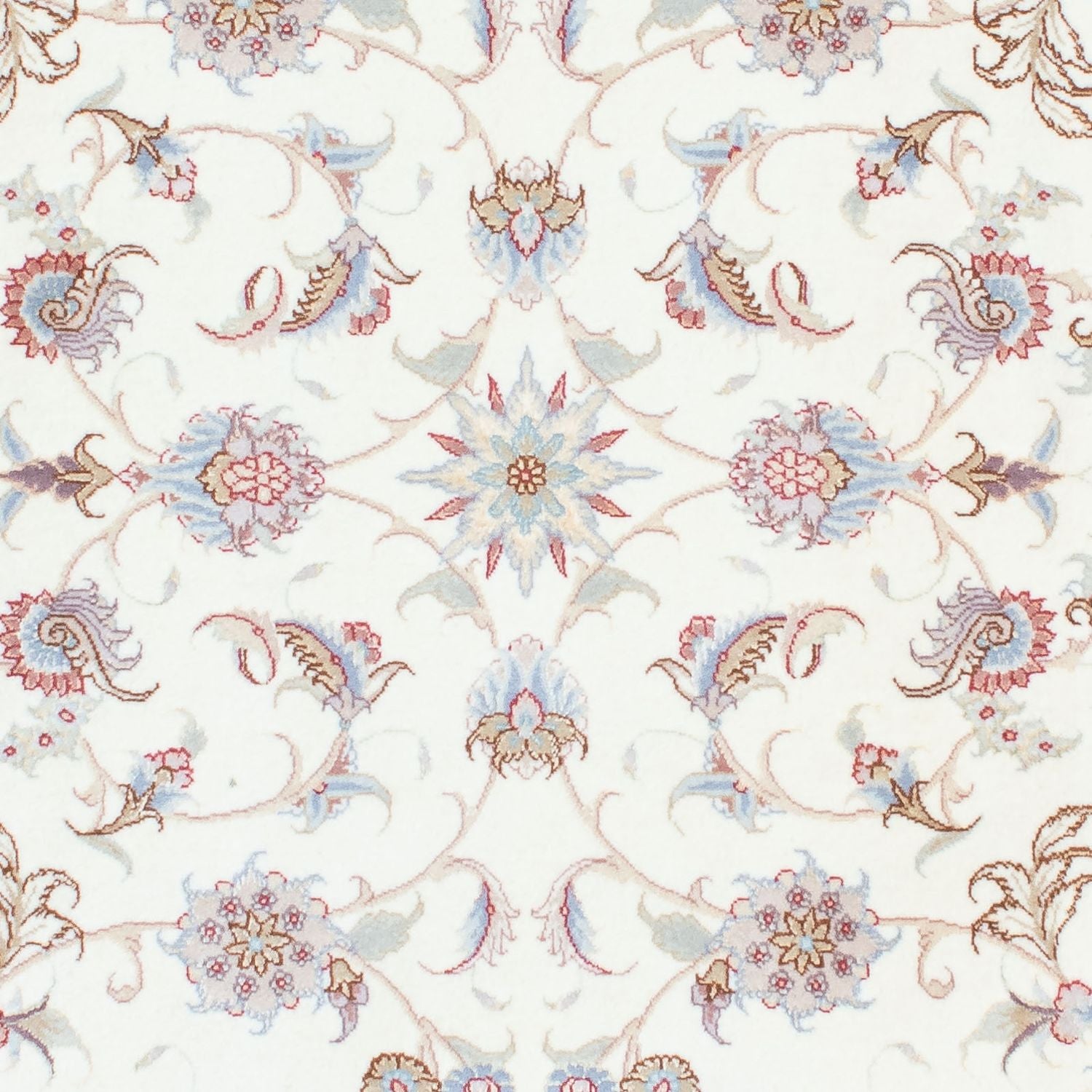 Løber Persisk tæppe - Tabriz - Royal - 198 x 100 cm - beige