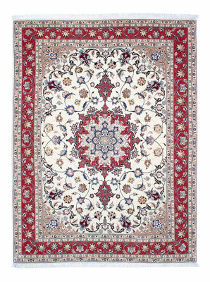 Persisk tæppe - Tabriz - Royal - 203 x 154 cm - beige