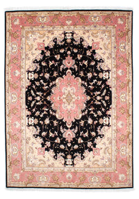 Persisk tæppe - Tabriz - Royal - 236 x 165 cm - mørkeblå
