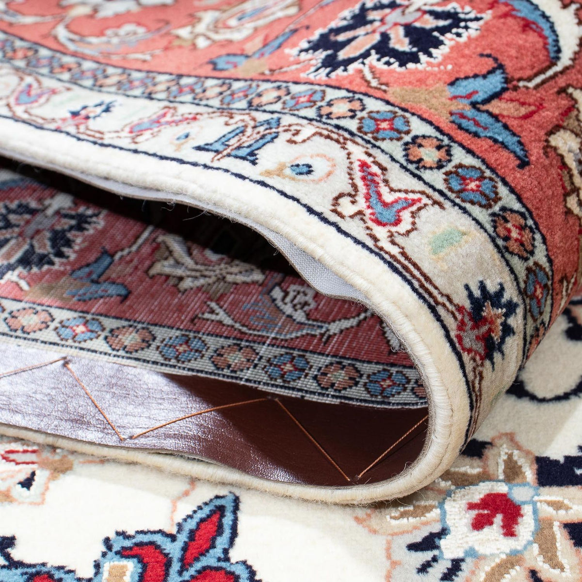 Persisk tæppe - Tabriz - Royal - 198 x 151 cm - beige