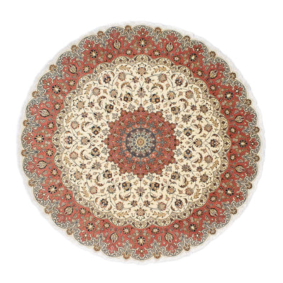 Tabriz - 50 Raj Tæppe 242x242cm - Persisk tæppe