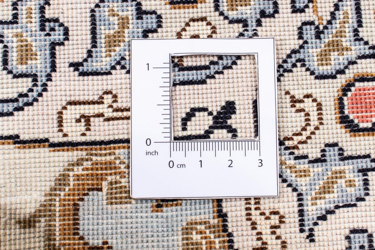 Persisk tæppe - Tabriz - Royal rundt  - 242 x 242 cm - beige