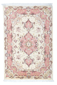 Persisk tæppe - Tabriz - Royal - 92 x 60 cm - beige