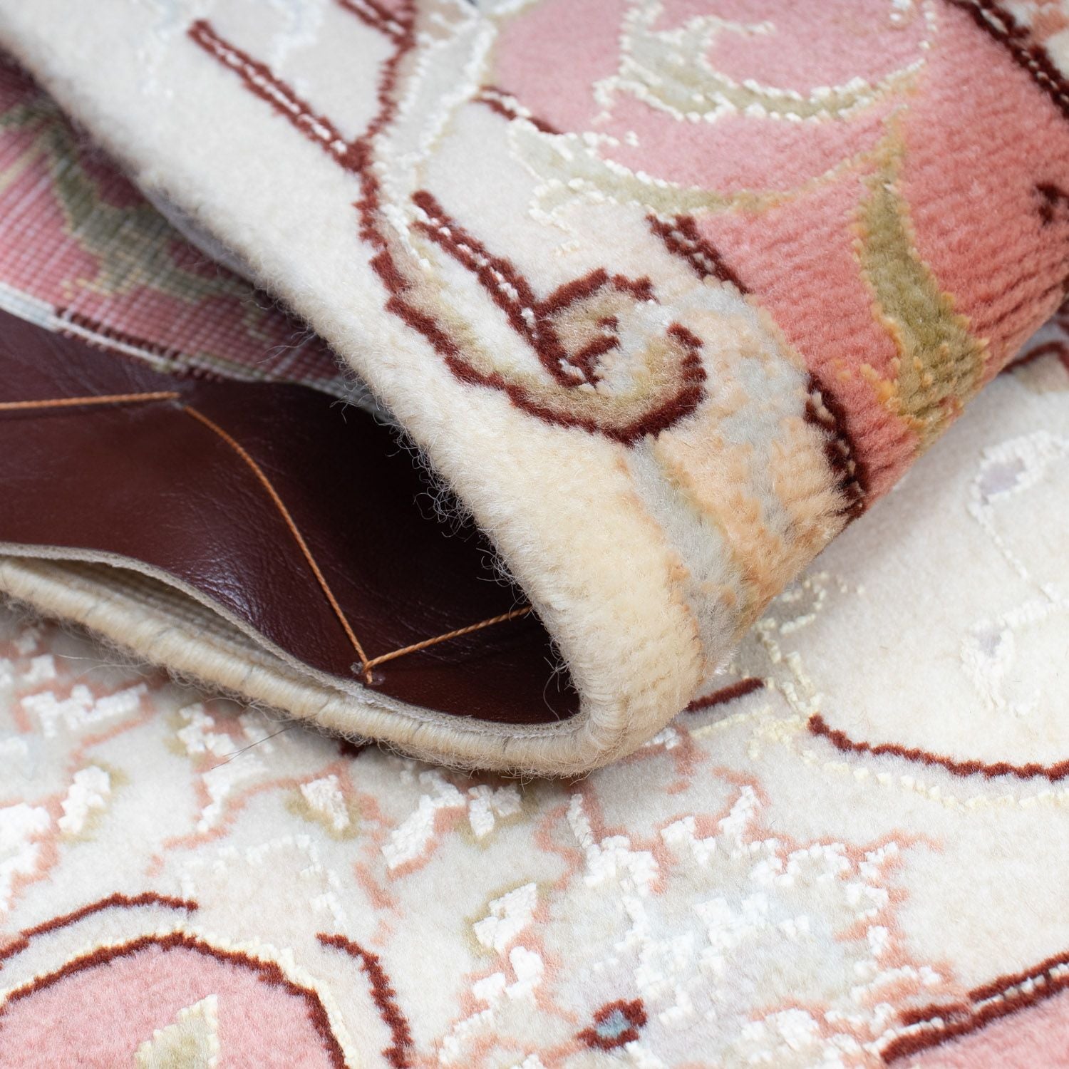 Persisk tæppe - Tabriz - Royal - 92 x 60 cm - beige