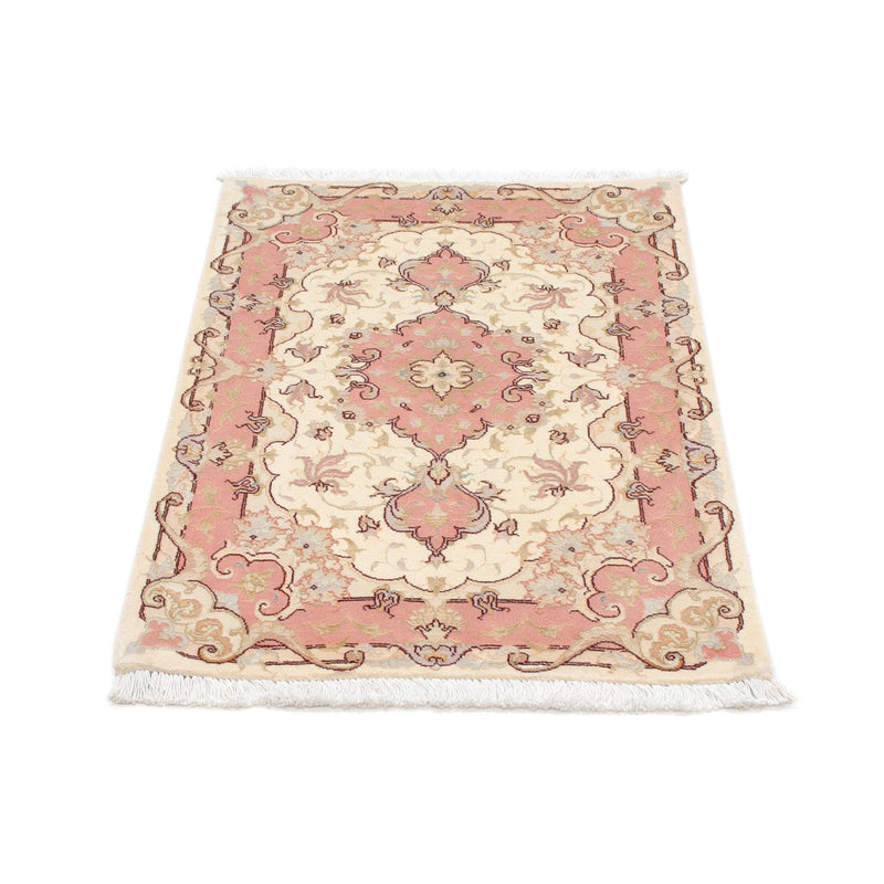 Persisk tæppe - Tabriz - Royal - 92 x 60 cm - beige