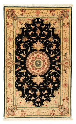 Persisk tæppe - Tabriz - Royal - 120 x 73 cm - sort