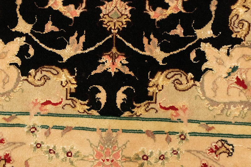 Persisk tæppe - Tabriz - Royal - 120 x 73 cm - sort