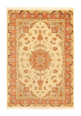 Persisk tæppe - Tabriz - Royal - 148 x 103 cm - beige