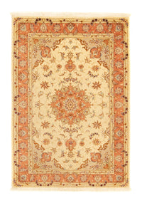 Persisk tæppe - Tabriz - Royal - 148 x 103 cm - beige