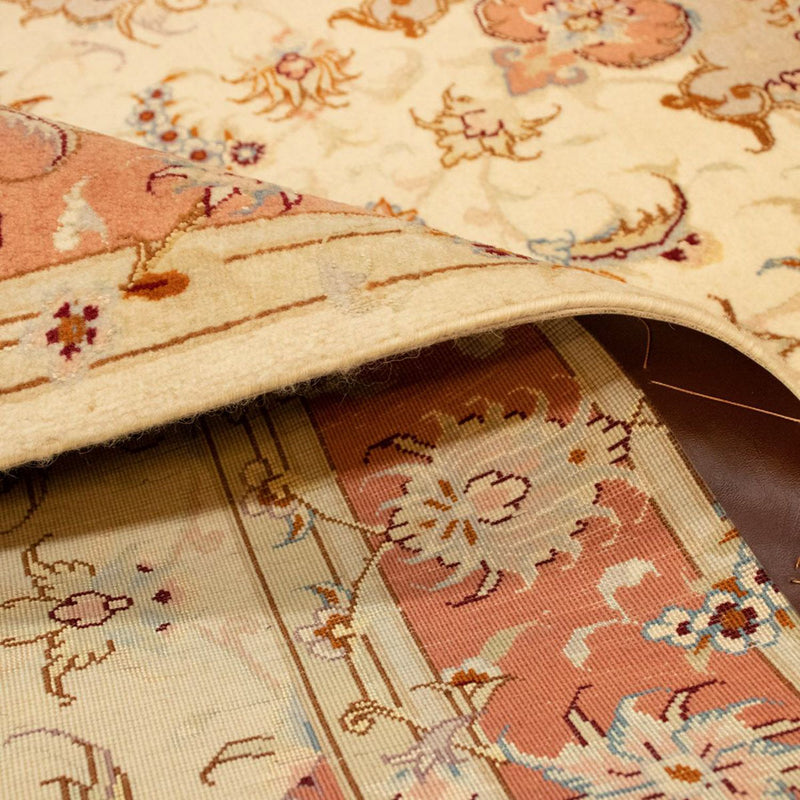 Persisk tæppe - Tabriz - Royal - 148 x 103 cm - beige