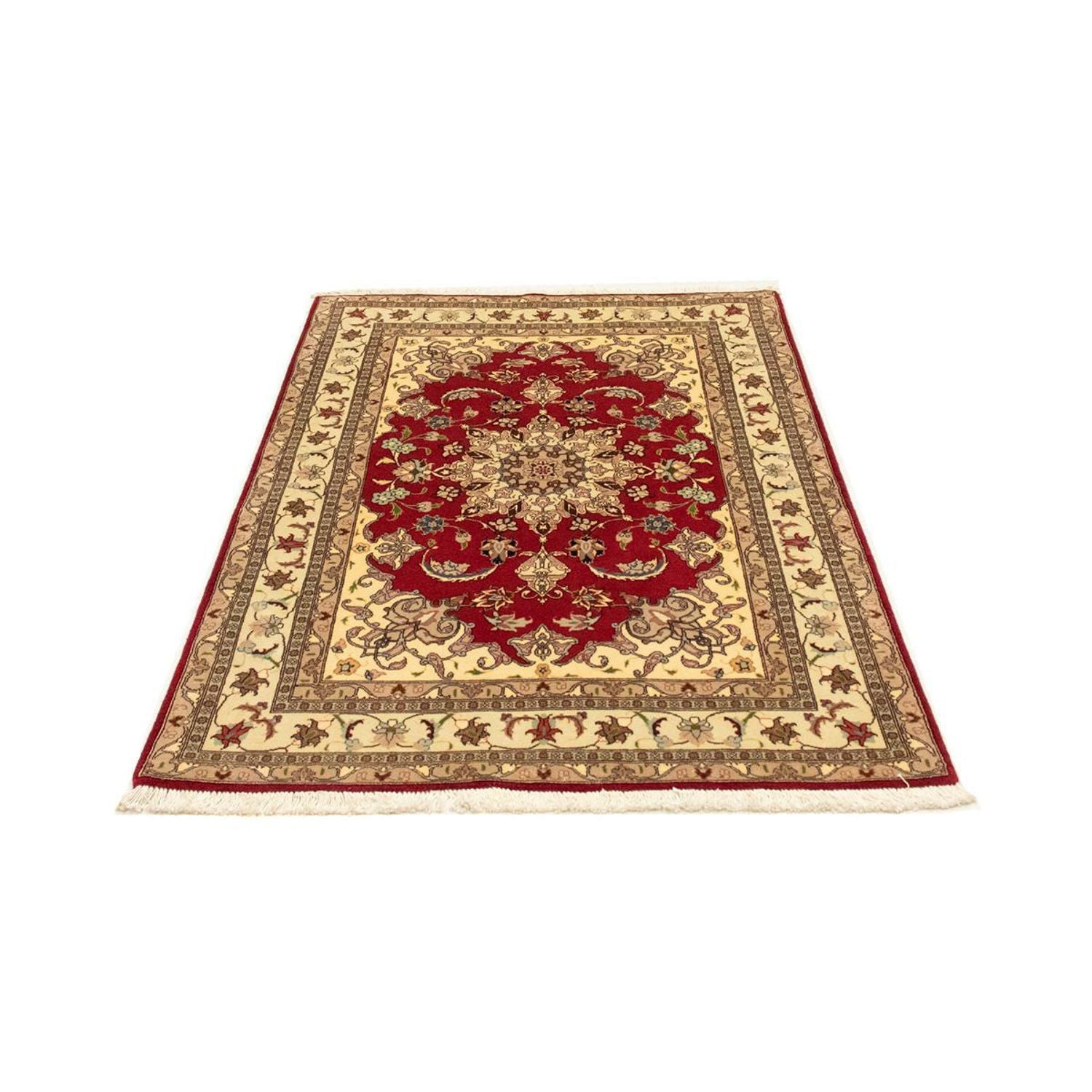 Persisk tæppe - Tabriz - Royal - 154 x 103 cm - rød