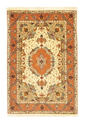 Persisk tæppe - Tabriz - Royal - 150 x 101 cm - beige